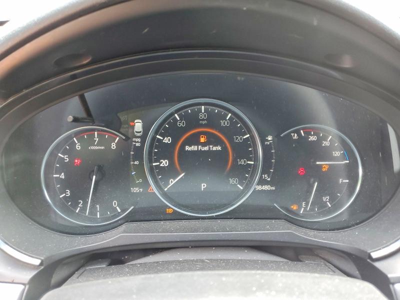 2021 Mazda VIN JM3TCBDY0M0526772 COPART salvage auction — FRONT END, Md - Cert Of Salvage > 75% Damage, sold $4,600 on 2026-07-02 (photo 9)
