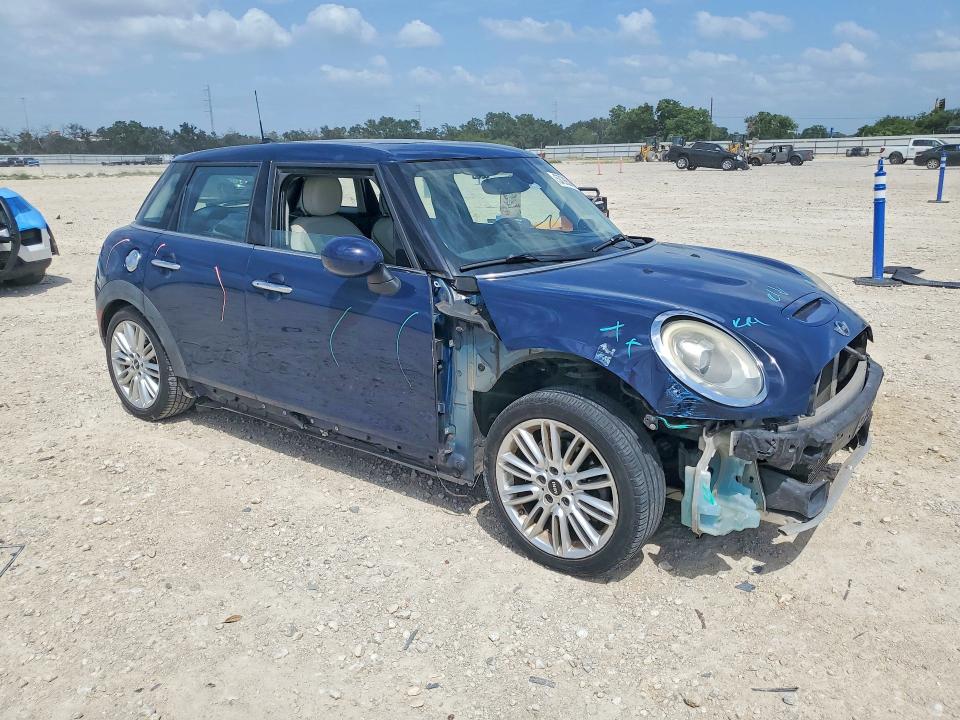2016 Mini Cooper VIN WMWXU3C51G2D27713 COPART salvage auction — FRONT END, Tx - Salvage Vehicle Title, sold $2,950 on 2026-08-27 (photo 4)