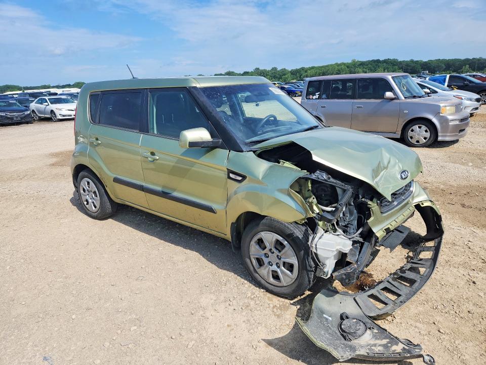 2013 Kia Soul VIN KNDJT2A52D7628589 COPART salvage auction — FRONT END, Ks - Cert Of Title-Salvage, sold $525 on 2026-07-09 (photo 4)