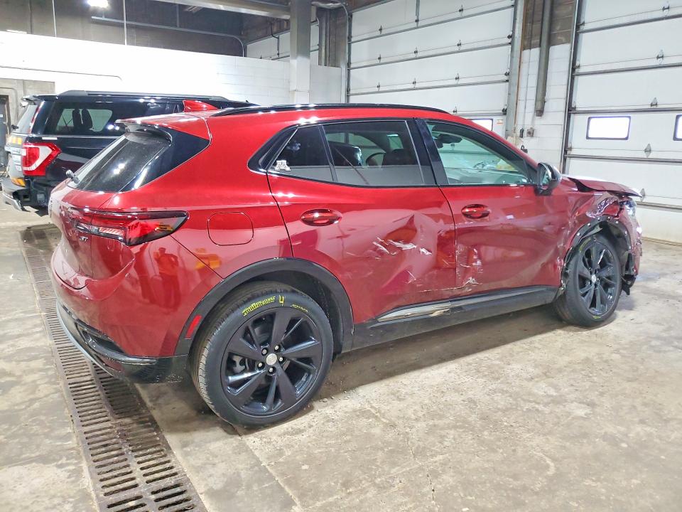 2021 Buick Envision VIN LRBFZPR47MD148805 COPART salvage auction — FRONT END, Mn - Cert Of Title-Salvage, sold $7,300 on 2026-08-18 (photo 3)