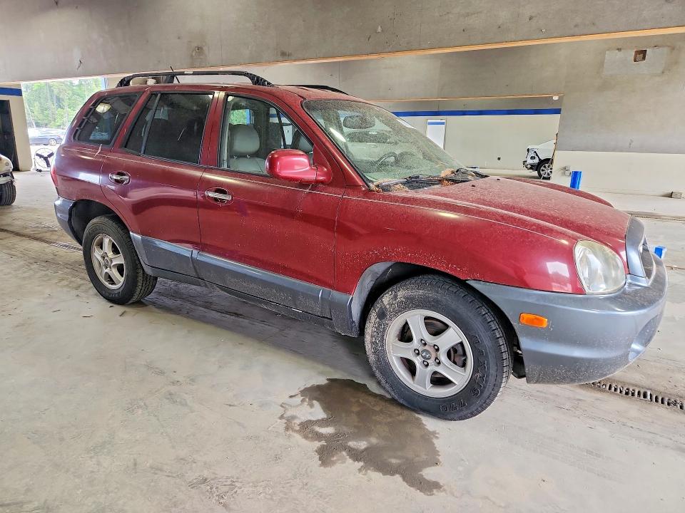 2004 Hyundai Santa fe VIN KM8SC13E44U798803 COPART salvage auction — FRONT END, VA - CERT OF TITLE - SALVAGE, sold $350 on 2026-07-02 (photo 4)