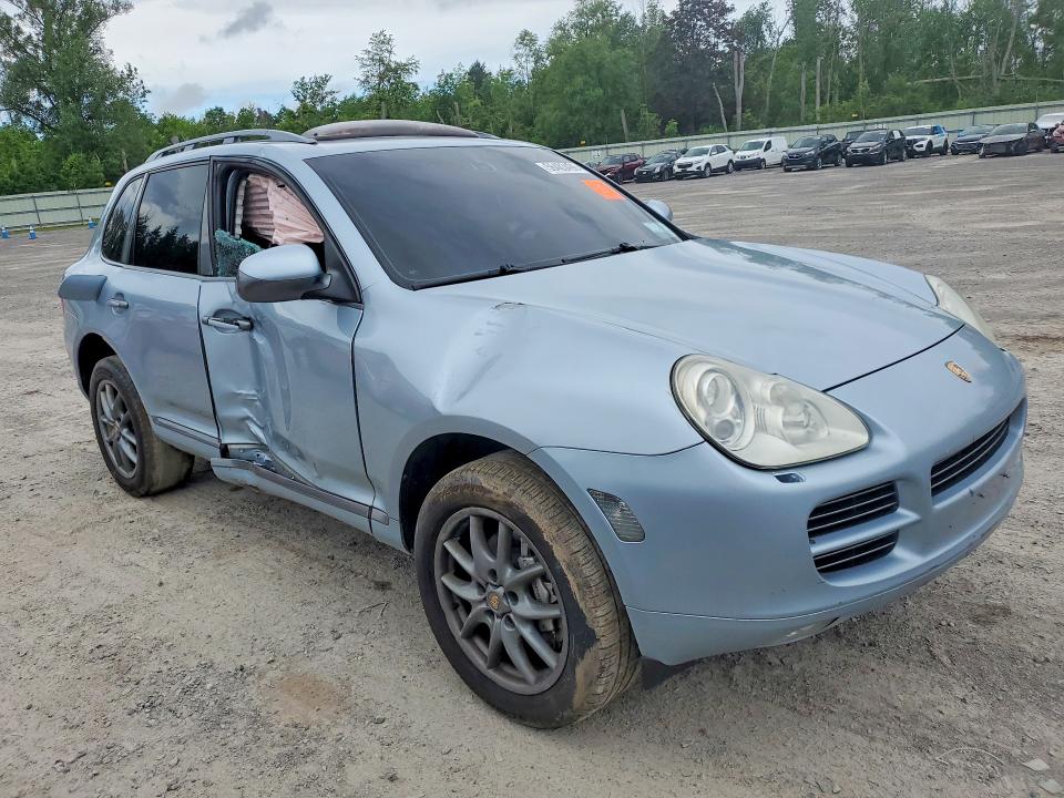 2006 Porsche Cayenne VIN WP1AB29P56LA68990 COPART salvage auction — SIDE, Ny - Mv-907A Salvage Certificate, sold $425 on 2026-07-20 (photo 4)