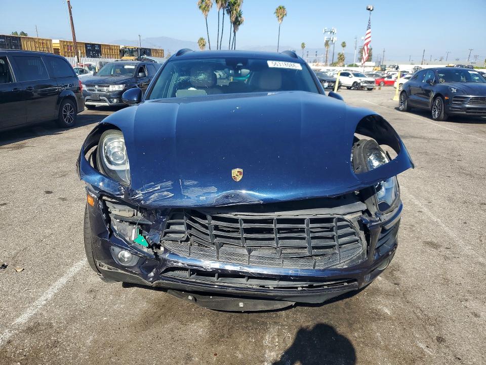 2018 Porsche Macan VIN WP1AA2A52JLB14460 COPART salvage auction — FRONT END, CA - SALVAGE CERTIFICATE, sold $3,150 on 2026-07-28 (photo 5)