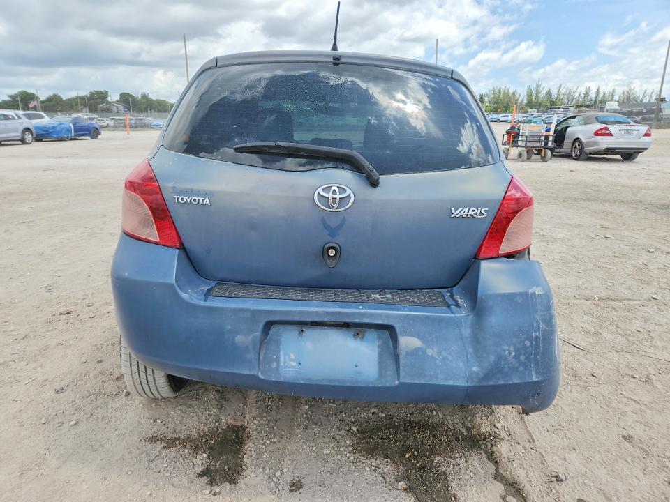 2007 Toyota Yaris VIN JTDJT923975072559 COPART salvage auction — FRONT END, Fl - Cert Of Title Slvg Rebuildable, sold $625 on 2026-07-09 (photo 6)