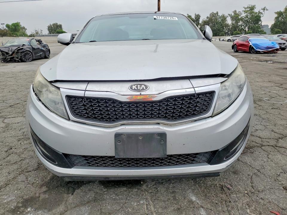 2013 Kia VIN 5XXGN4A76DG124099 COPART salvage auction — REAR END, Ca - Salvage Certificate, sold $850 on 2026-07-09 (photo 5)