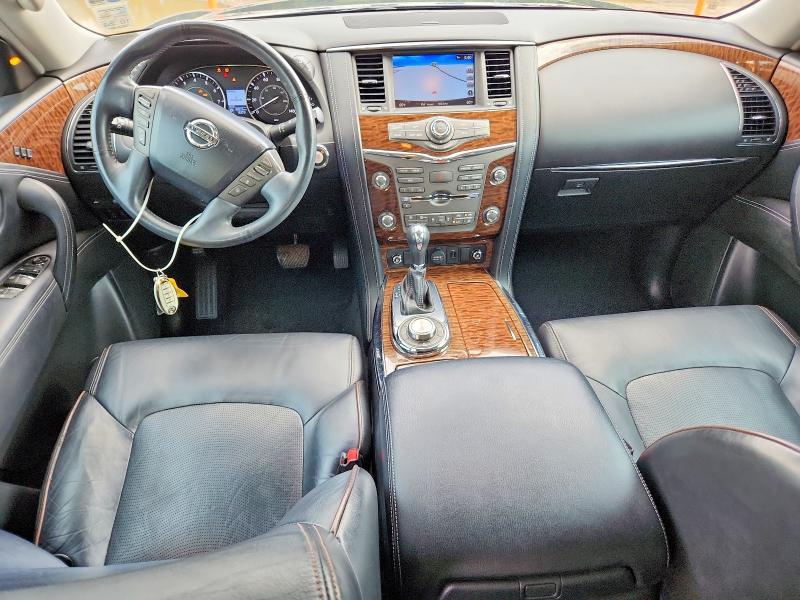 2018 Nissan Armada VIN JN8AY2NC9JX501235 COPART salvage auction — REAR END, La - Cert Of Title-Salvage, sold $125 on 2026-07-24 (photo 8)