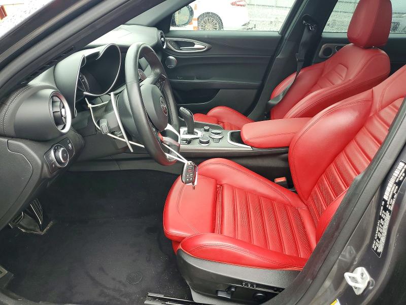 2022 Alfa romeo VIN ZARFANBN0N7659813 COPART salvage auction — FRONT END, Oh - Cert Of Title-Salvage, sold $10,700 on 2026-07-02 (photo 7)