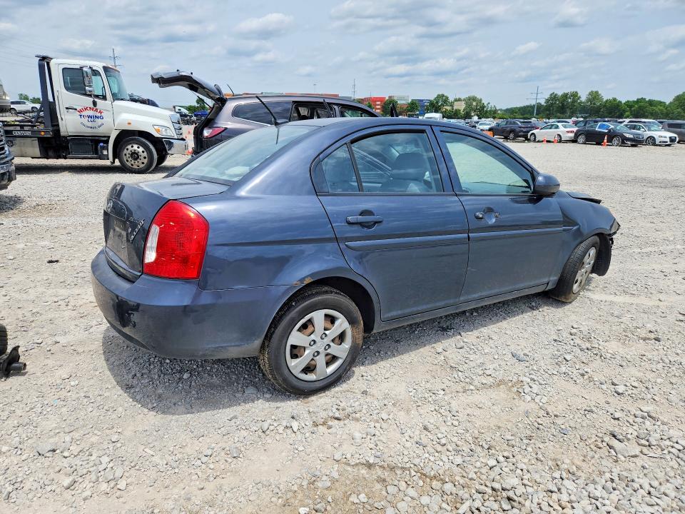 2010 Hyundai Accent VIN KMHCN4ACXAU422555 COPART salvage auction — FRONT END, OH - CERT OF TITLE-SALVAGE, sold $100 on 2026-07-02 (photo 3)