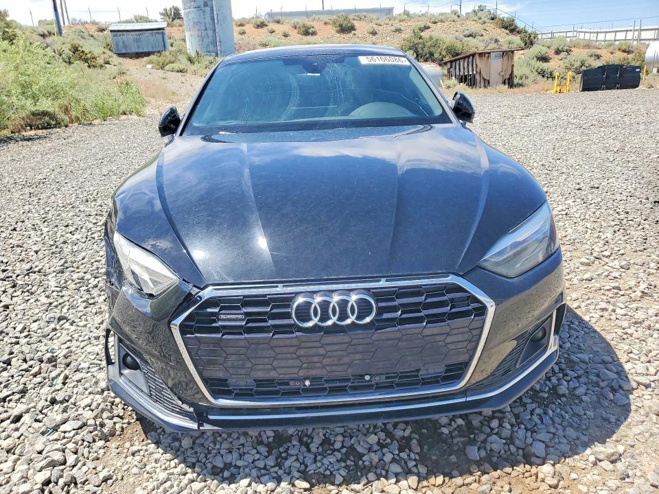 2020 Audi A5 VIN WAUANCF53LA006400 COPART salvage auction — FRONT END, Tx - Salvage Vehicle Title, sold $5,900 on 2026-07-30 (photo 5)