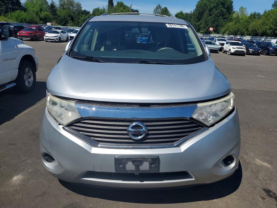 2012 Nissan VIN JN8AE2KP3C9047474 COPART salvage auction — FRONT END, Or - Salvage Title Certificate, sold $850 on 2026-07-13 (photo 5)
