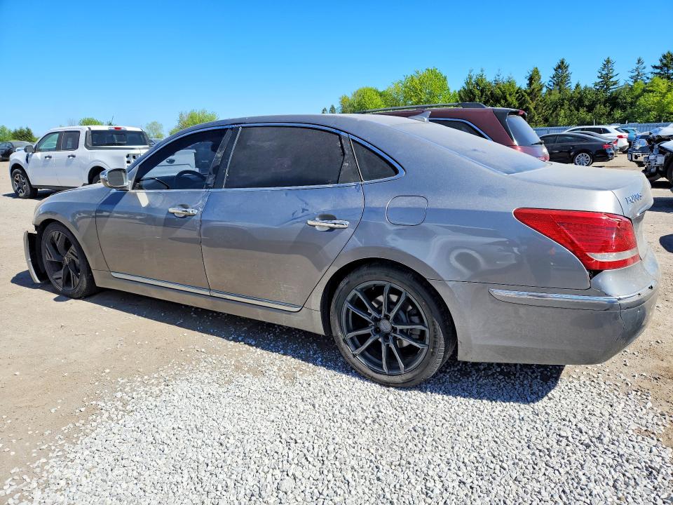 2011 Hyundai Equus VIN KMHGH4JF1BU033646 COPART salvage auction — FRONT END, On - Permit No Brand - Unfit, sold $550 on 2026-07-07 (photo 2)