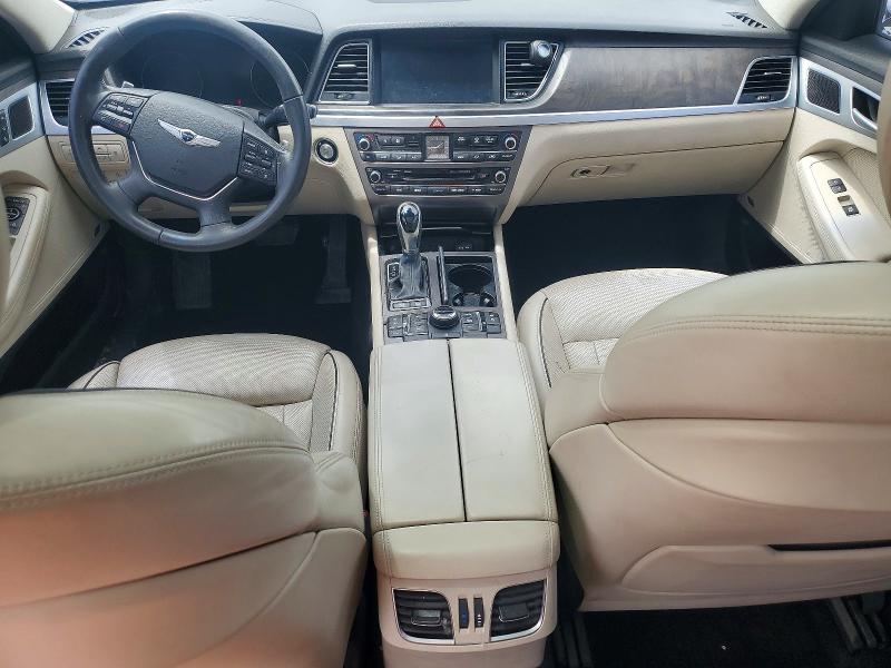 2017 Genesis VIN KMHGN4JFXHU178346 COPART salvage auction — FRONT END, Oh - Cert Of Title-Salvage, sold $800 on 2026-07-31 (photo 8)