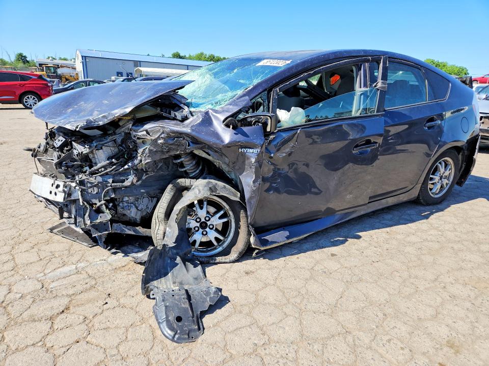 2010 Toyota Prius VIN JTDKN3DU1A5009688 COPART salvage auction — FRONT END, Pa - Cert Of Salv-R=Reconstructed, sold $400 on 2026-07-17 (photo 1)