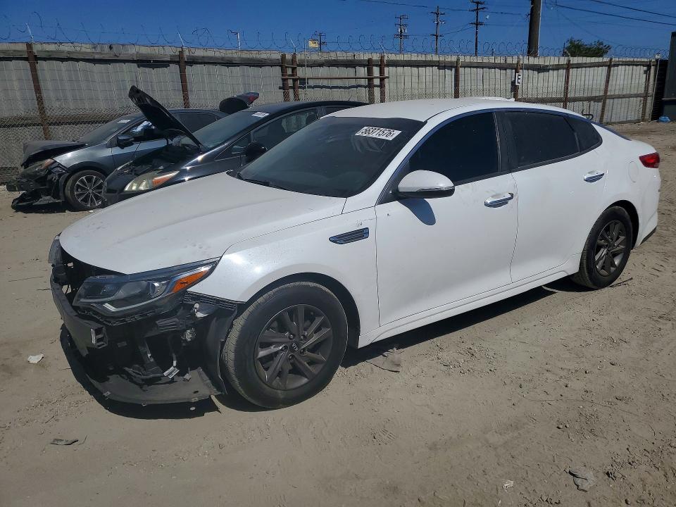 2020 Kia Optima VIN 5XXGT4L35LG396920 COPART salvage auction — FRONT END, Ca - Salvage Certificate, sold $1,650 on 2026-07-23 (photo 1)