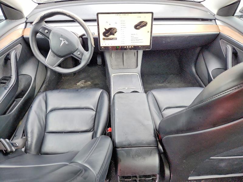 2022 Tesla Model 3 VIN 5YJ3E1EA2NF368484 COPART salvage auction — FRONT END, Fl - Certificate Of Title, sold $8,000 on 2026-07-06 (photo 8)