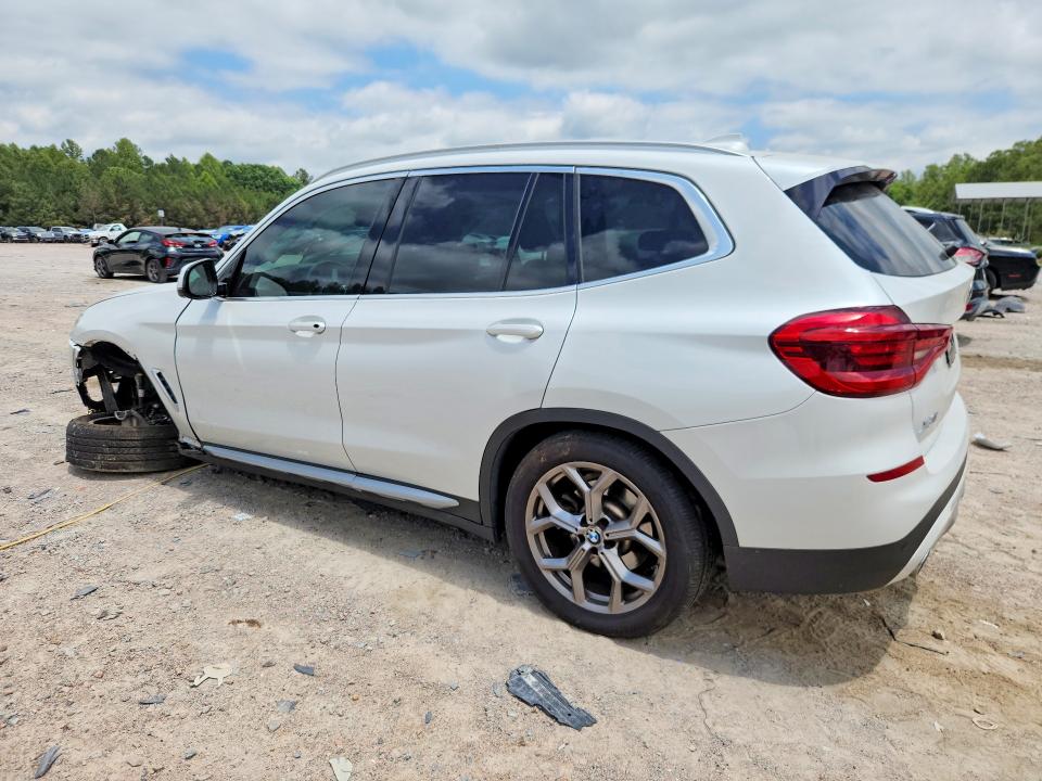 2021 BMW X3 VIN 5UXTY5C03M9H78004 COPART salvage auction — FRONT END, Va - Cert Of Title - Salvage, sold $10,500 on 2026-07-13 (photo 2)