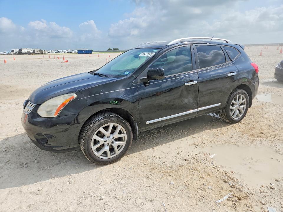 2013 Nissan Rogue VIN JN8AS5MV2DW638324 COPART salvage auction — SIDE, Tx - Salvage Vehicle Title, sold $1,650 on 2026-07-02 (photo 1)