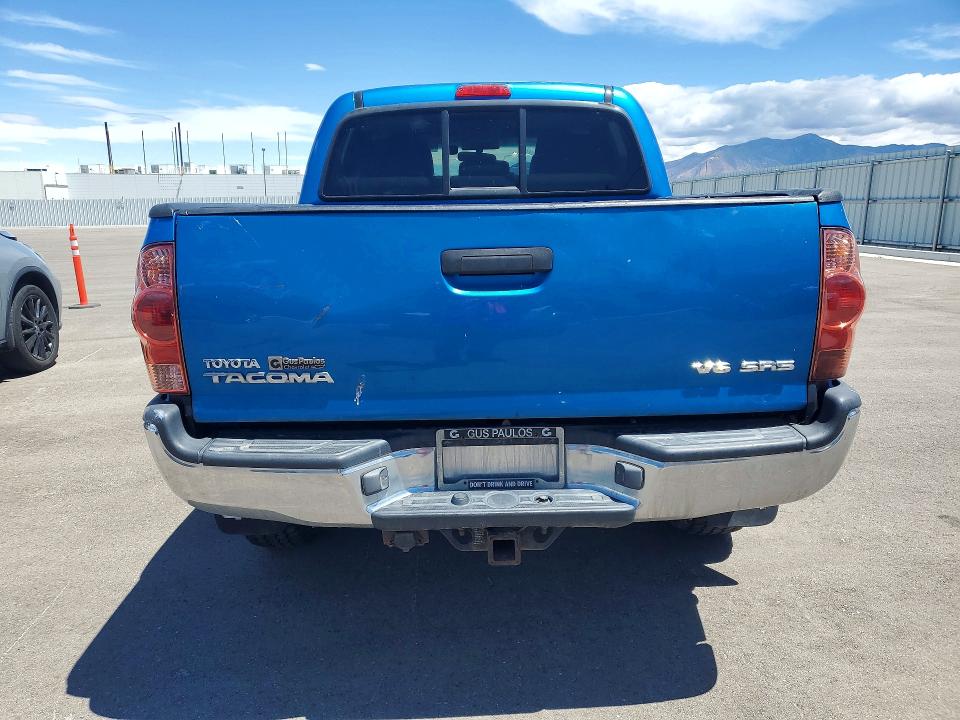 2006 Toyota Tacoma VIN 5TELU42N16Z271241 COPART salvage auction — FRONT END, Ut - Salvage Certificate, sold $3,550 on 2026-07-31 (photo 6)