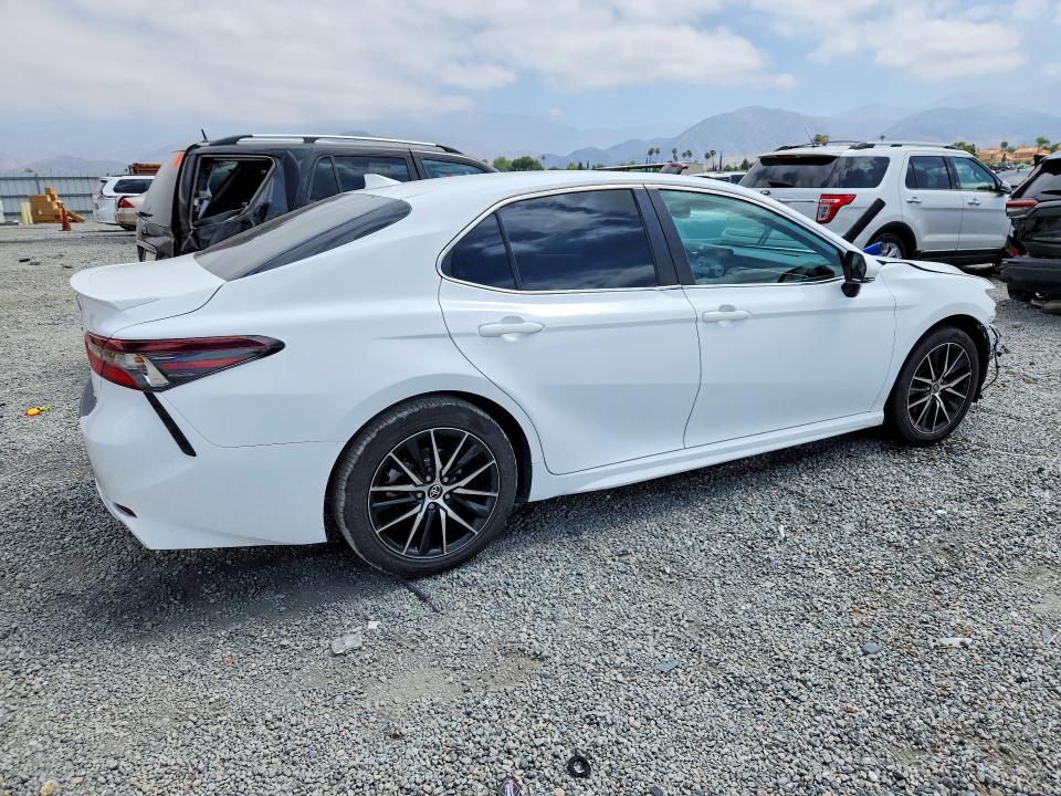 2023 Toyota Camry VIN 4T1T11AK0PU722115 COPART salvage auction — FRONT END, Ca - Salvage Certificate, sold $7,500 on 2026-07-29 (photo 3)