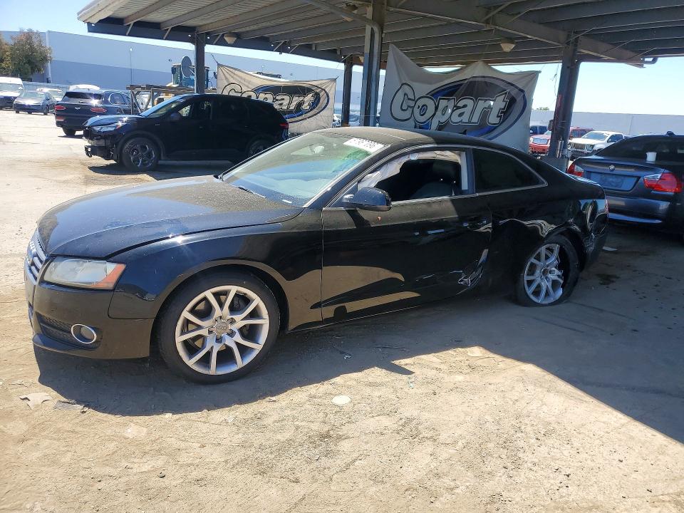 2011 Audi A5 VIN WAUCFAFRXBA073927 COPART salvage auction — SIDE, CA - SALVAGE CERTIFICATE, sold $350 on 2026-07-16 (photo 1)