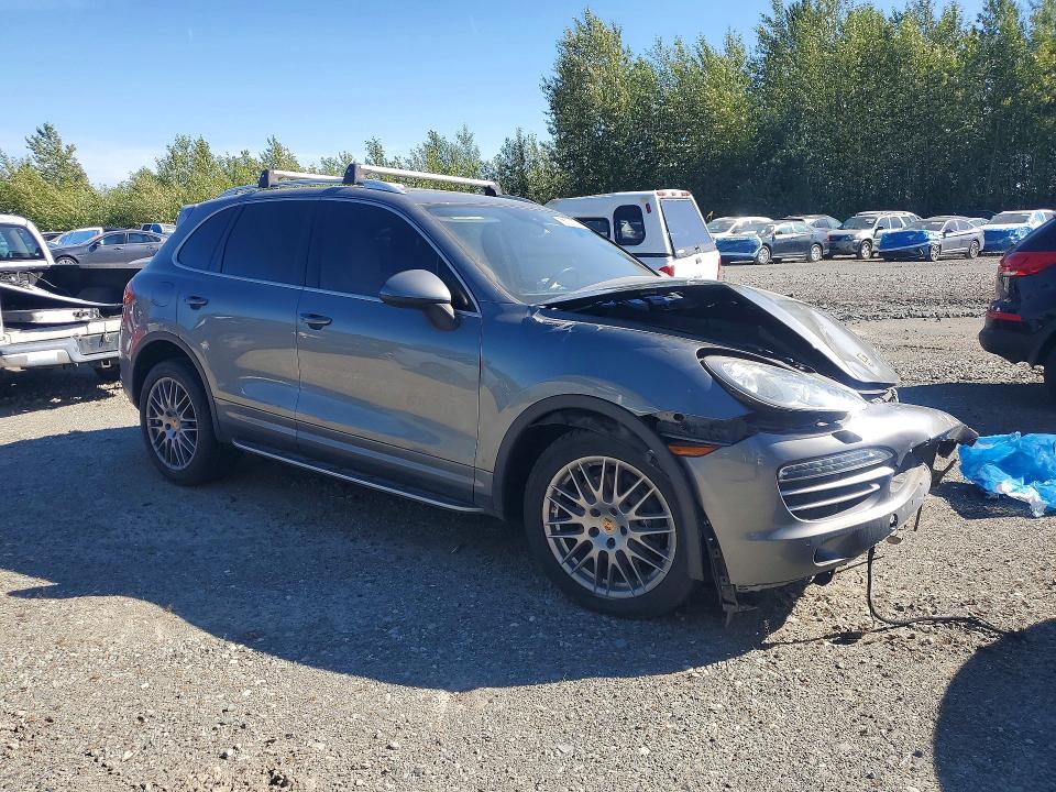 2014 Porsche Cayenne VIN WP1AA2A21ELA94732 COPART salvage auction — FRONT END, Wa - Bill Of Sale-Parts Only, sold $725 on 2026-07-20 (photo 4)