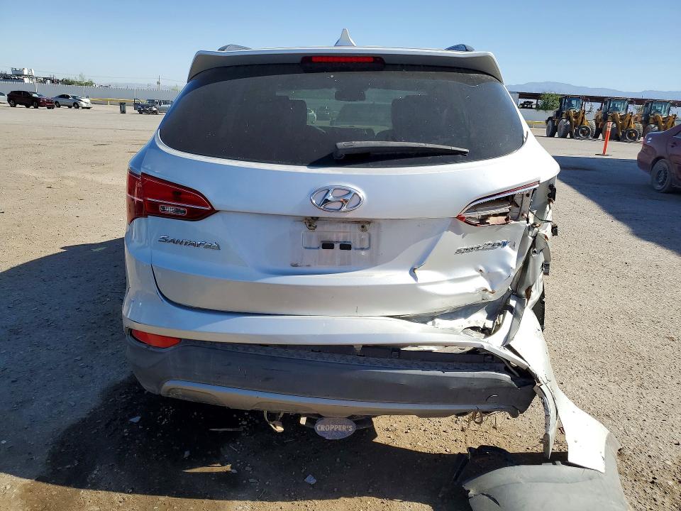 2013 Hyundai VIN 5XYZU3LA9DG013248 COPART salvage auction — REAR END, Mt - Certificate Of Title, sold $850 on 2026-07-26 (photo 6)