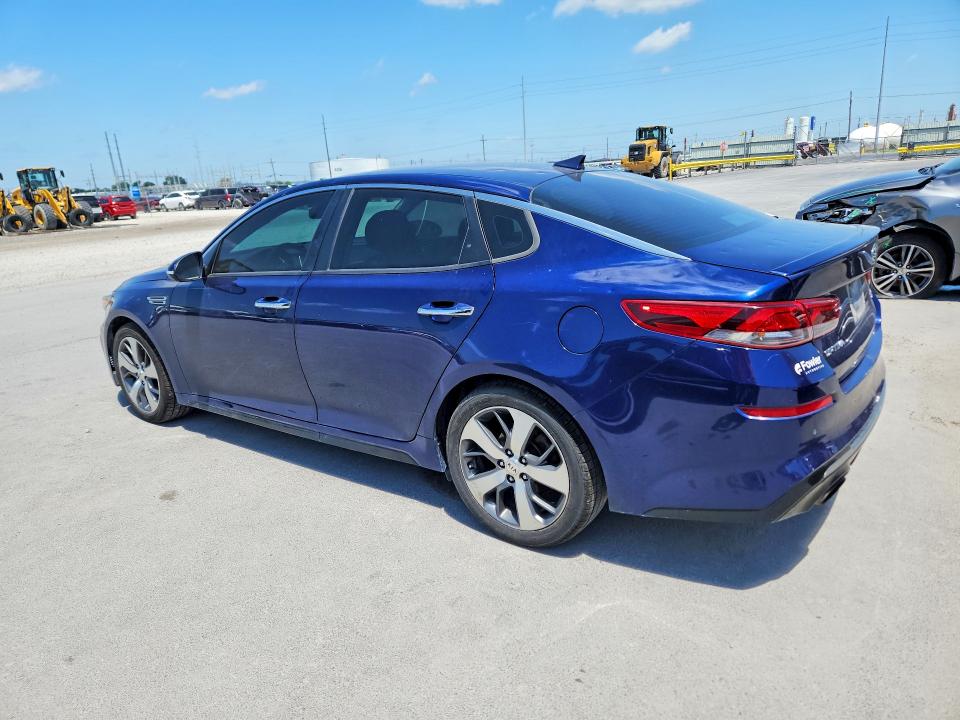 2020 Kia Optima VIN 5XXGT4L37LG407156 COPART salvage auction — HAIL, Ok - Cert Of Title-Salvage, sold $2,100 on 2026-07-22 (photo 2)