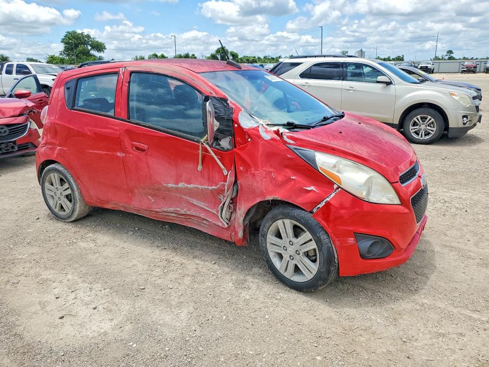 2015 Chevrolet VIN KL8CB6S90FC750407 COPART salvage auction — SIDE, Tx - Salvage Vehicle Title, sold $225 on 2026-07-29 (photo 4)