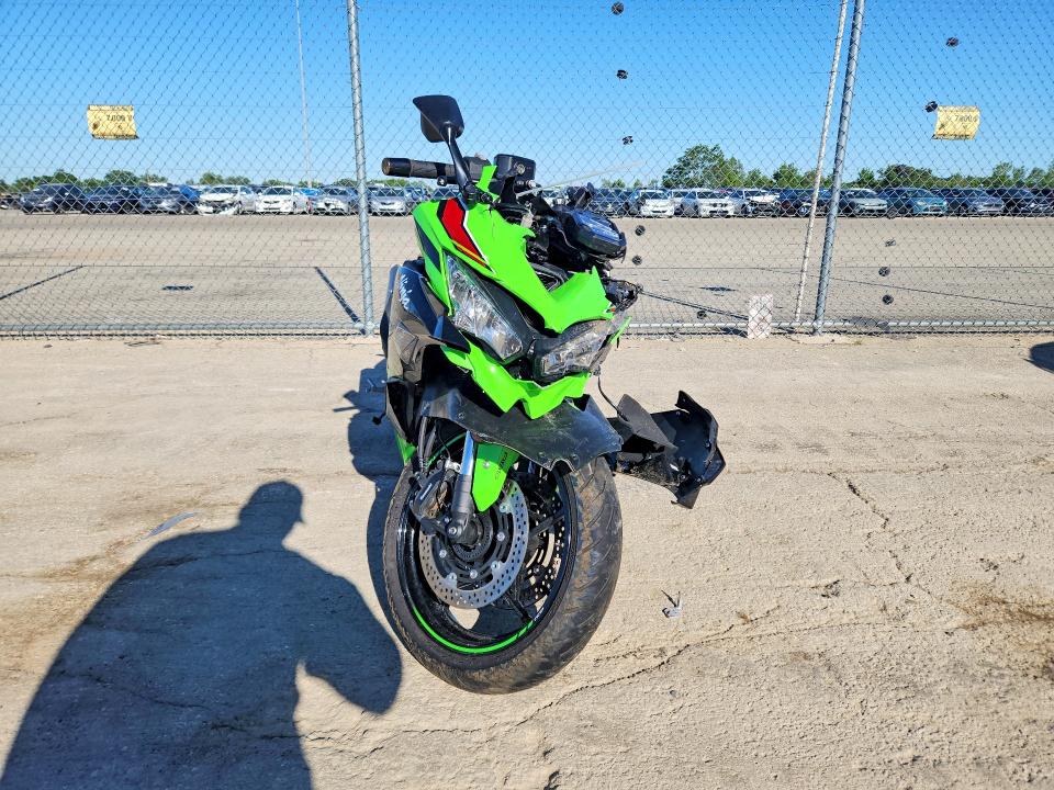 2023 Kawasaki Zx400 VIN ML5ZXCS10PDA00512 COPART salvage auction — ALL OVER, OH - CERT OF TITLE-SALVAGE, sold $2,100 on 2026-07-16 (photo 2)