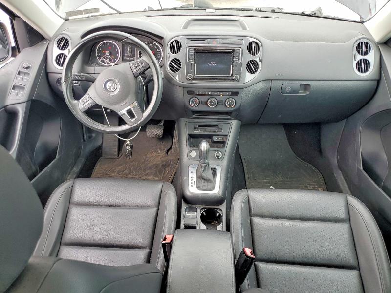 2016 Volkswagen Tiguan VIN WVGBV7AX9GW606026 COPART salvage auction — FRONT END, Pa - Certificate Of Salvage, sold $2,400 on 2026-08-06 (photo 8)