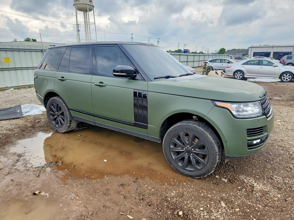 2015 Land rover RANGE ROVER VIN SALGS2VF1FA207963 COPART salvage auction — REAR END, IL - SALVAGE CERTIFICATE, sold $5,100 on 2026-07-15 (photo 4)
