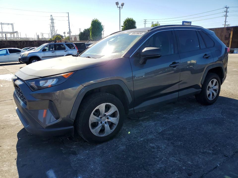 2019 Toyota VIN 2T3H1RFV5KW051824 COPART salvage auction — REAR END, Ca - Salvage Certificate, sold $8,000 on 2026-07-10 (photo 1)