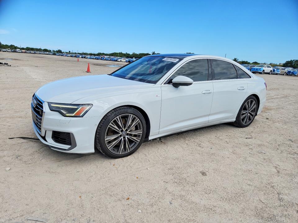 2019 Audi A6 VIN WAUL2AF20KN105128 — COPART salvage auction photo