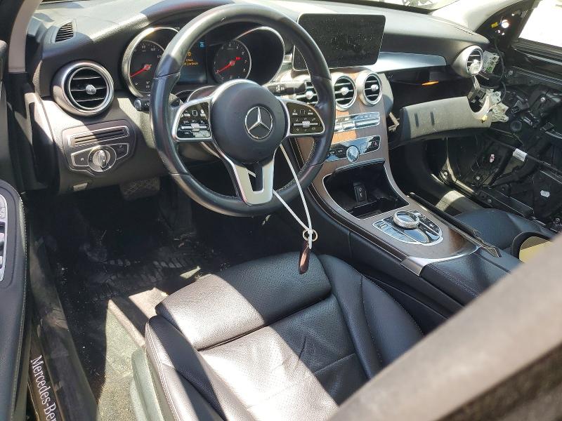 2020 Mercedes-benz C-klasse VIN W1KWF8EB8LR573980 COPART salvage auction — BIOHAZARD/CHEMICAL, Id - Salvage Certificate Of Title, sold $1,150 on 2026-07-29 (photo 8)