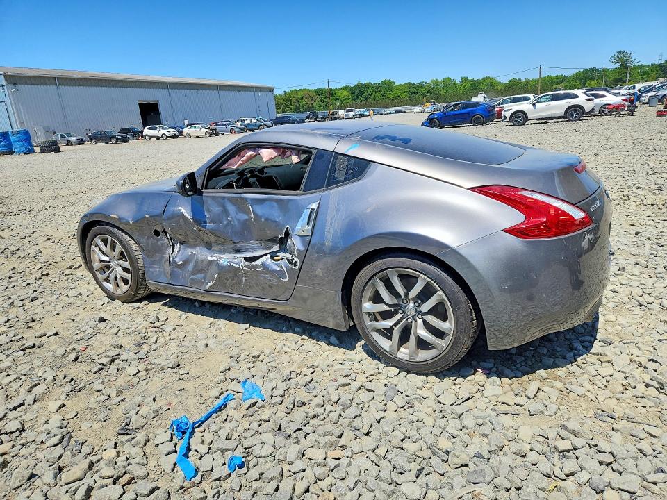 2013 Nissan 370z VIN JN1AZ4EH3DM380291 COPART salvage auction — SIDE, Nj - Cert Of Title-Salvage, sold $2,975 on 2026-07-24 (photo 2)