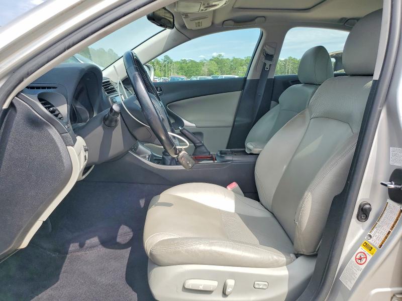 2007 Lexus Is VIN JTHBK262072030877 COPART salvage auction — REAR END, Sc - Cert Of Title-Salvage, sold $2,100 on 2026-07-06 (photo 7)