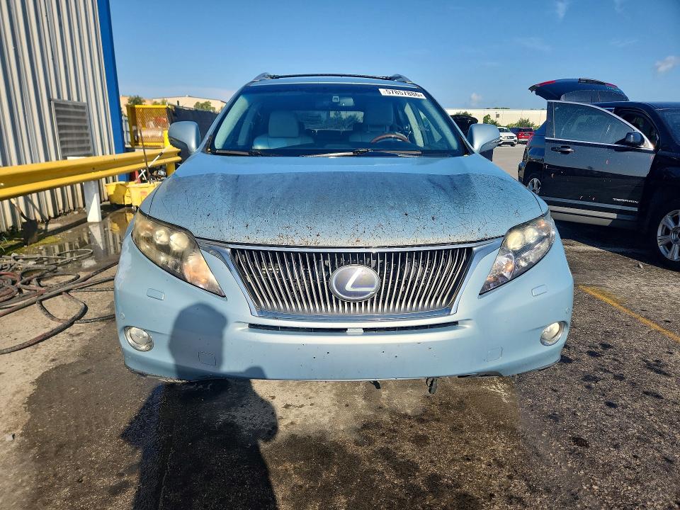 2010 Lexus Rx 450h VIN JTJBC1BA0A2023874 COPART salvage auction — MINOR DENT/SCRATCHES, Fl - Certificate Of Title (P), sold $1,700 on 2026-07-30 (photo 5)