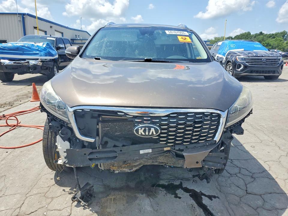 2019 Kia Sorento VIN 5XYPK4A52KG453205 COPART salvage auction — FRONT END, Salvage Title, sold $150 on 2026-07-27 (photo 5)