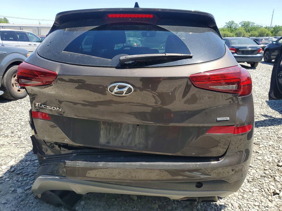 2020 Hyundai Tucson VIN KM8J3CAL3LU085818 COPART salvage auction — REAR END, Ma - Cert Of Title-Salvage, sold $3,650 on 2026-07-30 (photo 6)