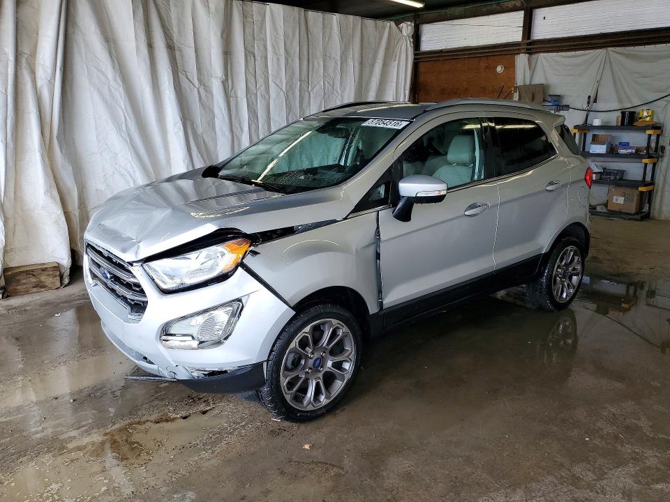 2019 Ford Ecosport VIN MAJ6S3KL9KC260711 COPART salvage auction — FRONT END, Pa - Certificate Of Salvage, sold $175 on 2026-07-23 (photo 1)
