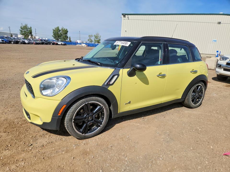 2012 Mini VIN WMWZC5C52CWM13698 COPART salvage auction — SIDE, Ab - Bos - Salvage, sold $750 on 2026-08-11 (photo 1)