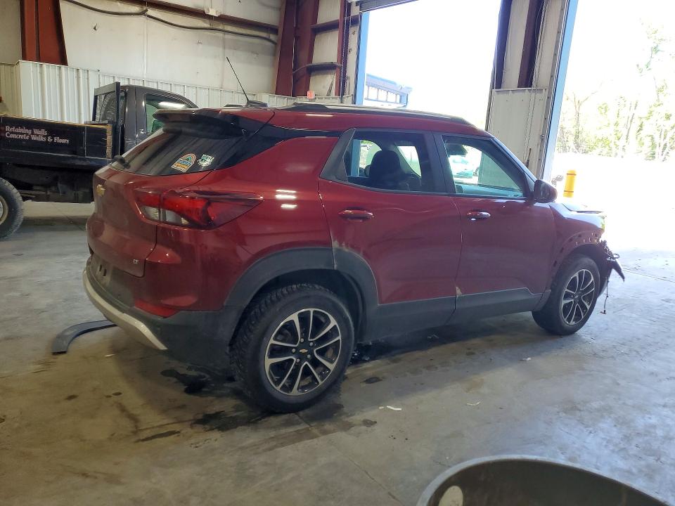 2024 Chevrolet Trailblazer VIN KL79MRSL6RB056837 COPART salvage auction — FRONT END, Ny - Mv-907A Salvage Certificate, sold $6,700 on 2026-07-06 (photo 3)