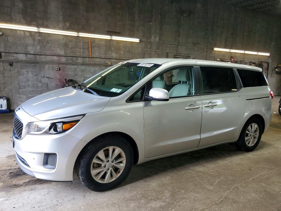 2017 Kia SEDONA VIN KNDMB5C16H6306755 COPART salvage auction — SIDE, Ny - Mv-907A Salvage Certificate, sold $2,600 on 2026-07-06 (photo 1)