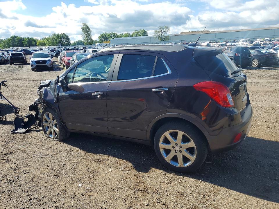 2014 Buick Encore VIN KL4CJHSB4EB625711 COPART salvage auction — FRONT END, Mi - Certificate Of Title, sold $600 on 2026-07-15 (photo 2)