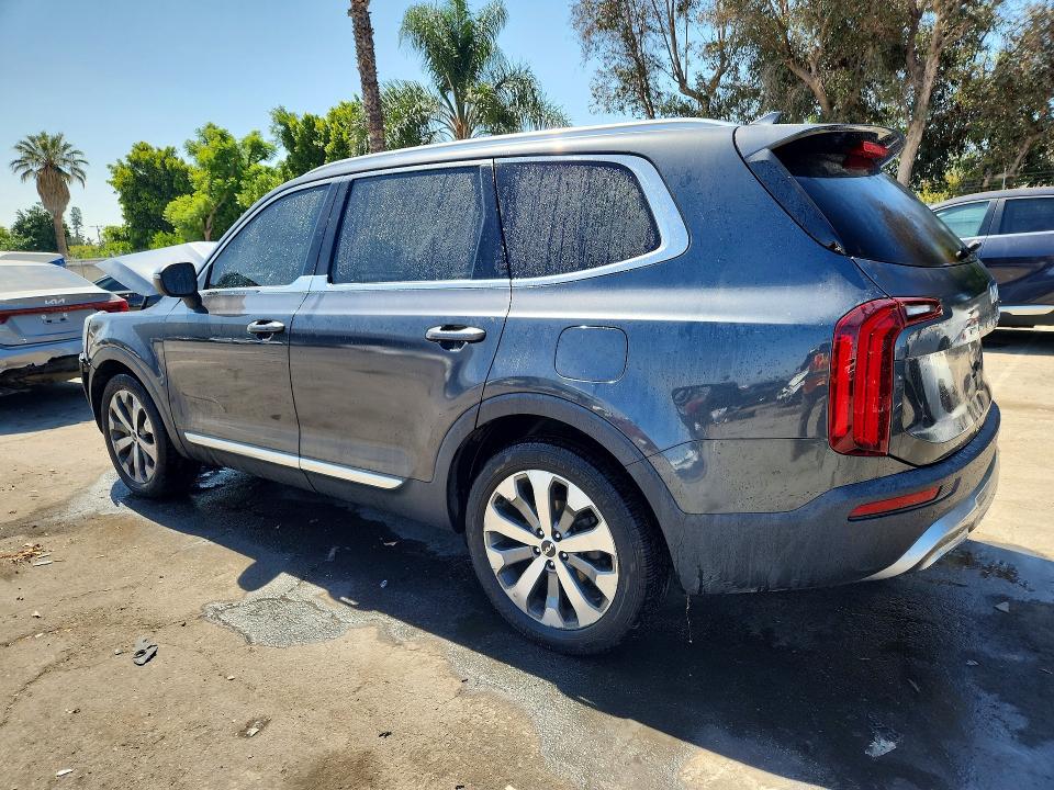 2022 Kia Telluride VIN 5XYP34HC1NG254779 COPART salvage auction — FRONT END, CA - CERTIFICATE OF TITLE, sold $1,550 on 2026-07-23 (photo 2)