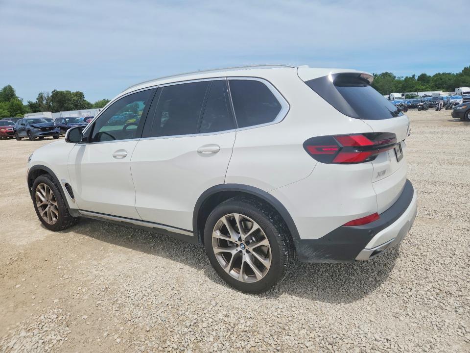 2025 BMW X5 VIN 5UX23EU04S9Y83010 COPART salvage auction — HAIL, Mo - Salvage Certificate Of Title, sold $35,250 on 2026-07-27 (photo 2)