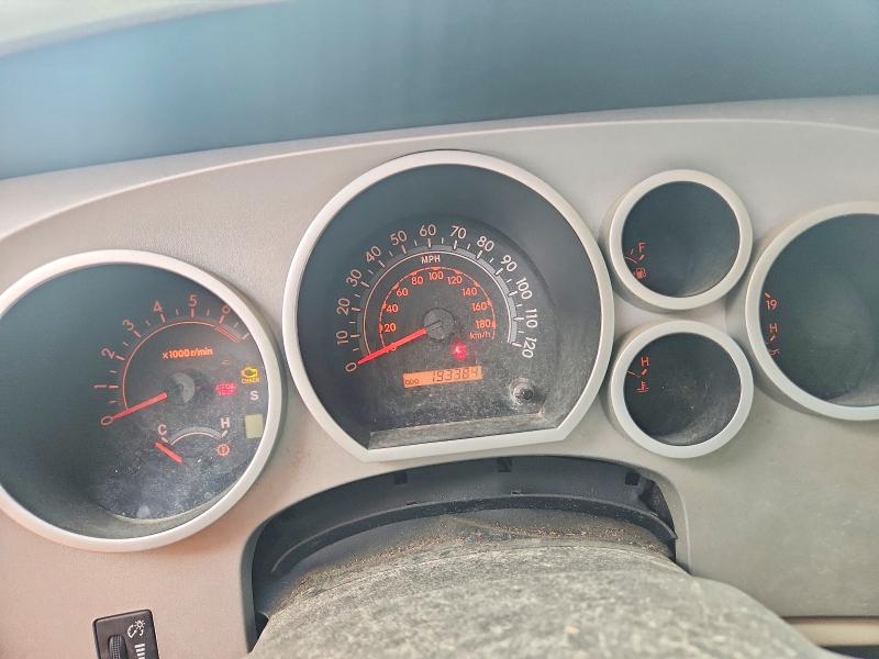 2008 Toyota Tundra VIN 5TBBV54128S497399 COPART salvage auction — FRONT END, Mi - Certificate Of Title (P), sold $2,600 on 2026-07-07 (photo 9)