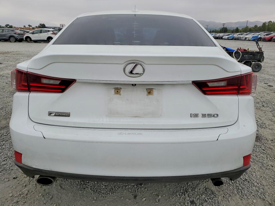2015 Lexus Is VIN JTHBE1D25F5020332 COPART salvage auction — FRONT END, Ca - Salvage Certificate, sold $2,750 on 2026-07-29 (photo 6)