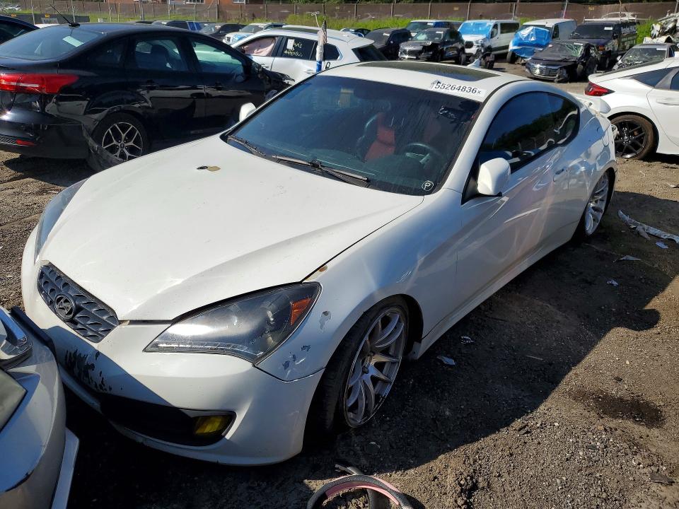 2010 Hyundai Genesis VIN KMHHT6KD6AU013452 COPART salvage auction — MECHANICAL, Va - Certificate Of Title, sold $2,200 on 2026-07-02 (photo 1)