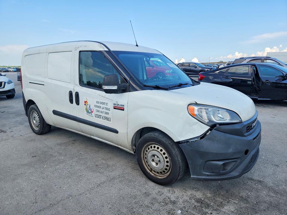 2020 Ram Promaster city VIN ZFBHRFAB4L6P85459 COPART salvage auction — WATER/FLOOD, La - Cert Of Title-Salvage Flood, sold $700 on 2026-08-12 (photo 4)